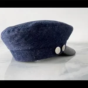 Hermes | Accessories | Hermes Vauban Denim Cap | Poshmark display picture 1